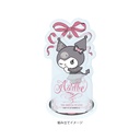 Acrylic Stand Plate Astilbe x Kuromi 05 E Pattern (Collaboration Illustration)