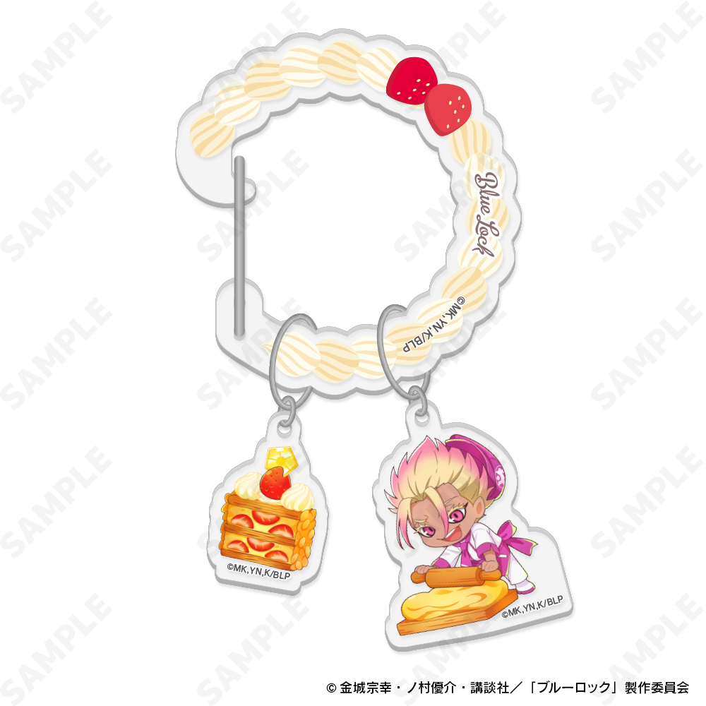 Blue Lock Acrylic Carabiner 10 Shidou Ryusei Bon Appetit