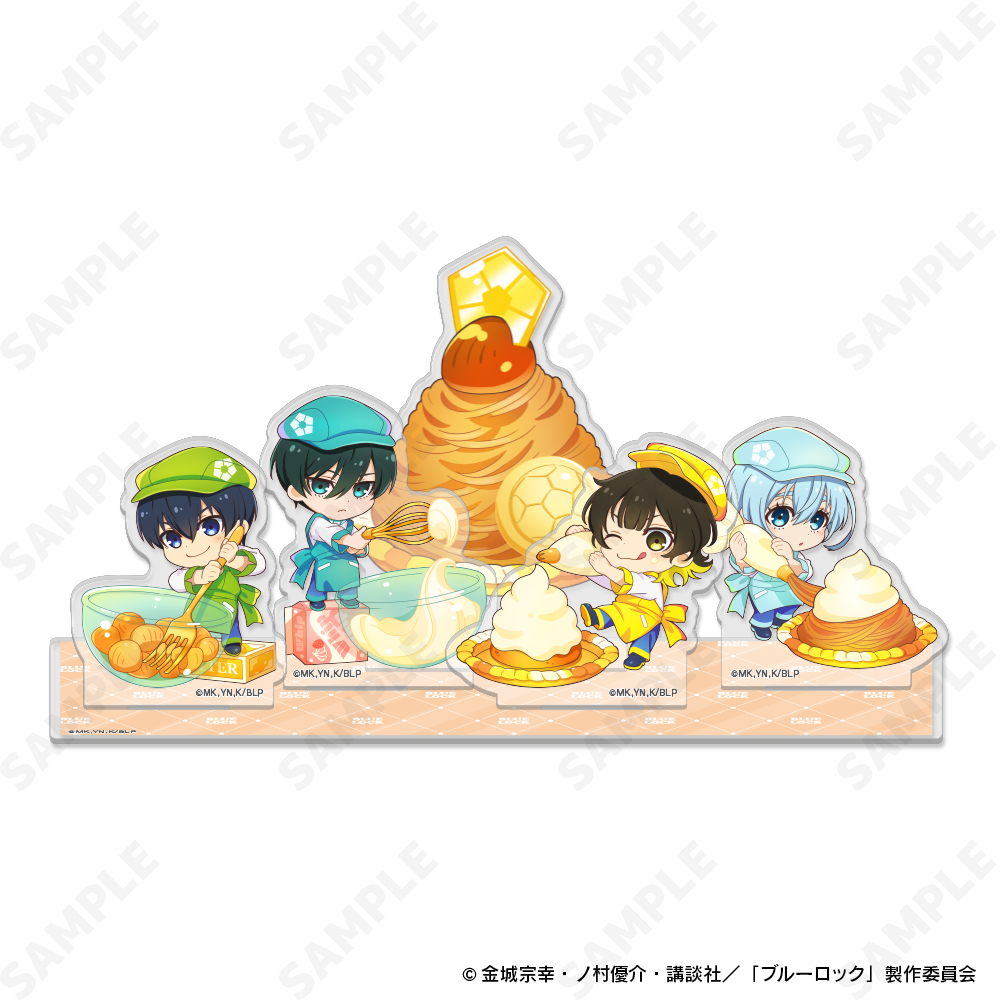 Blue Lock Diorama Acrylic Stand 1 Mont Blanc Bon Appetit