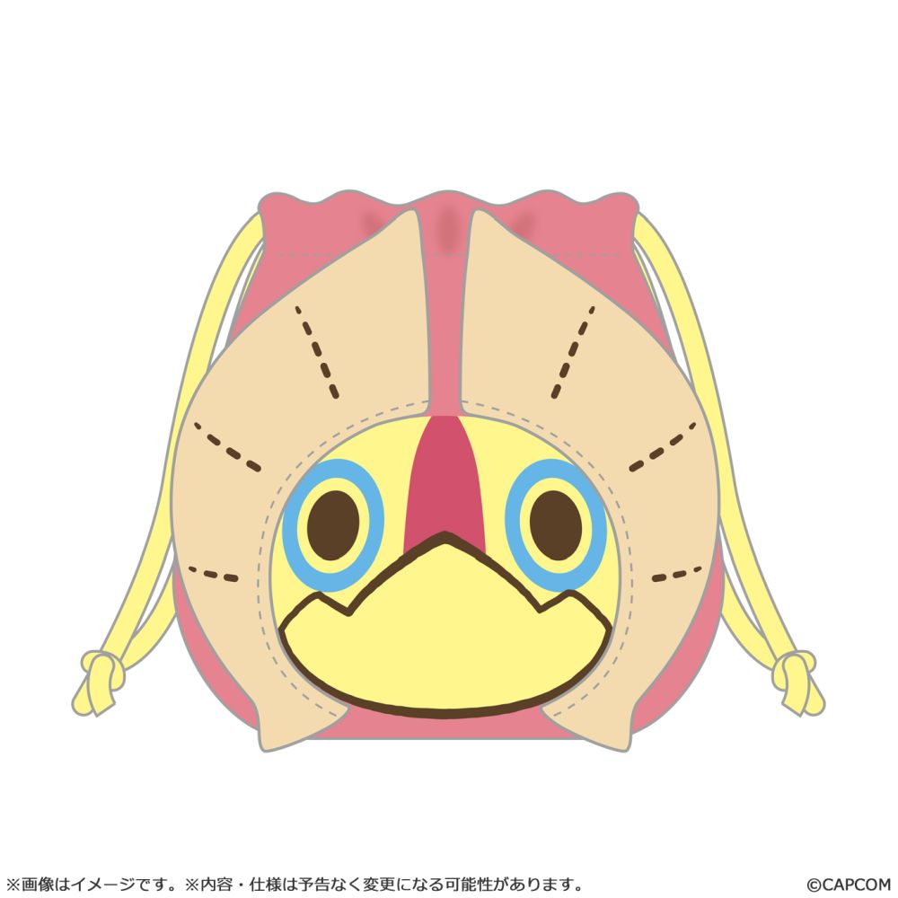 MONSTER HUNTER CHIBI STYLE Drawstring Pouch: Yian Kut-Ku