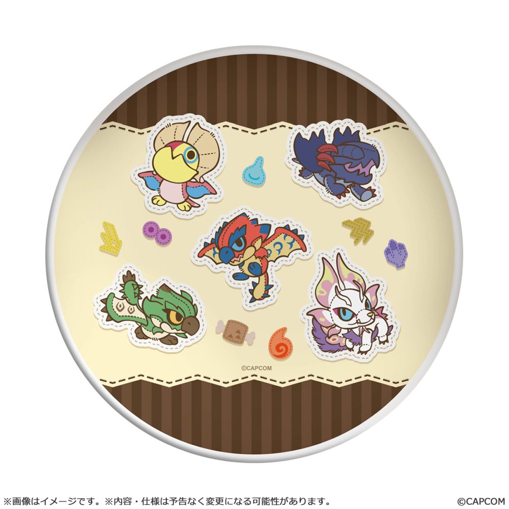 MONSTER HUNTER CHIBI STYLE Melamine Plate: Key Art