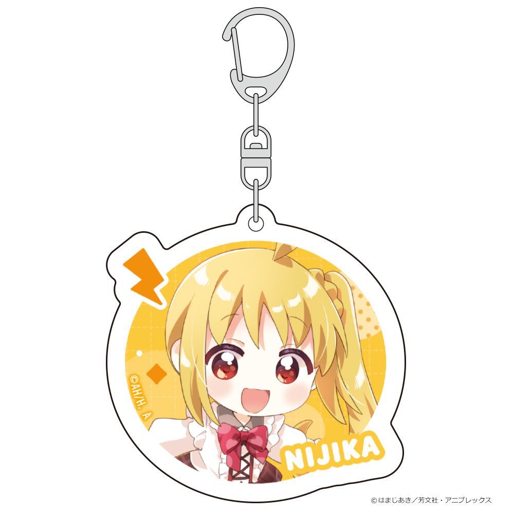 Bocchi the Rock! Acrylic Key Chain Ijichi Nijika / Chocolate Outfit