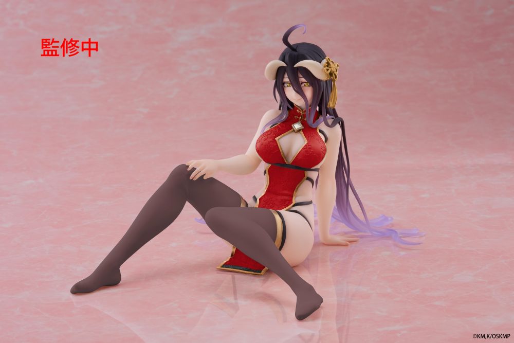 Overlord Desktop Cute Figure - Albedo (Chinese Dress Ver.) Renewal