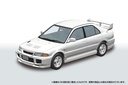 RakuPla Snap Car 04-SW CE9A Lancer GSR Evolution III 1995 Scotia White