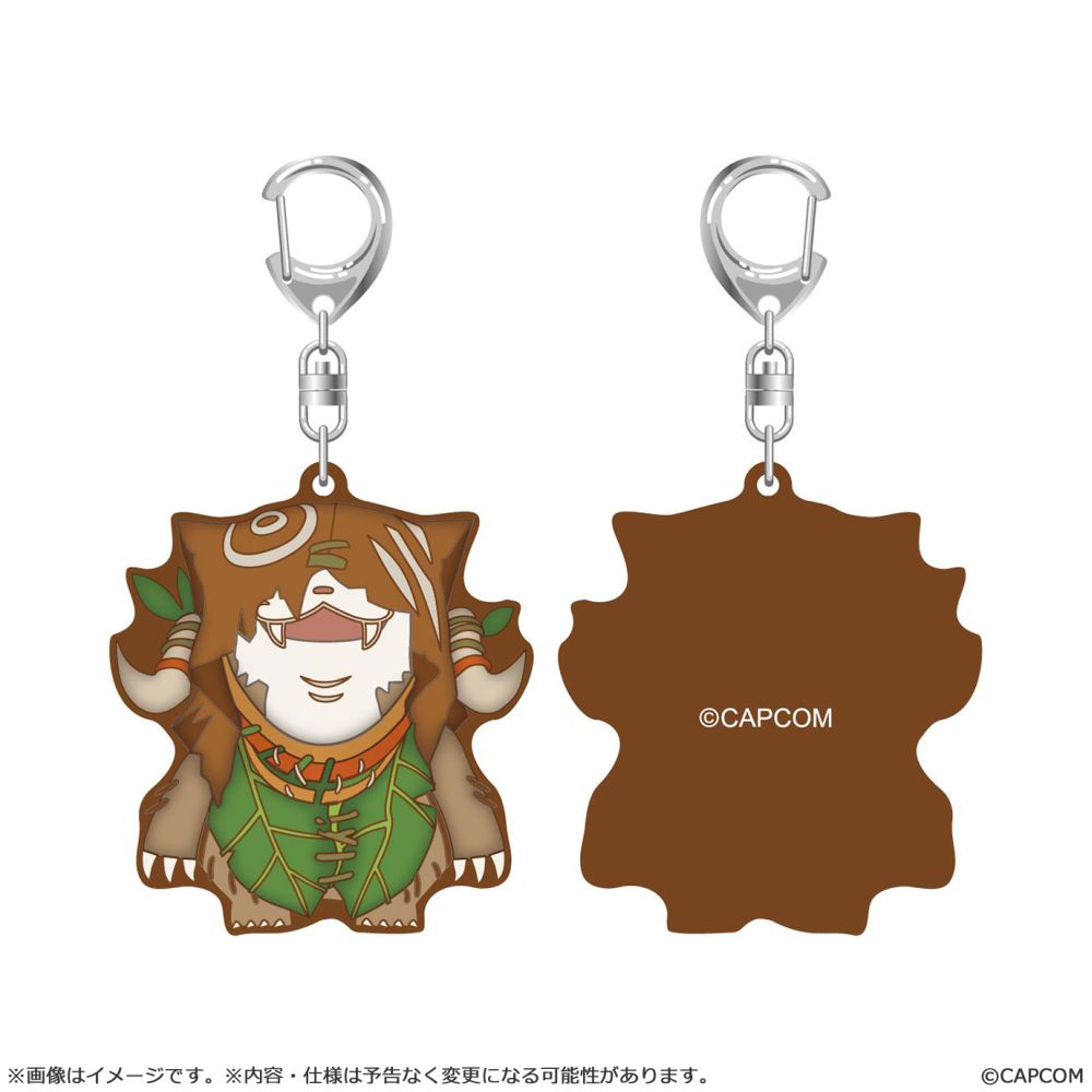 Rubber keychain Monster Hunter Wilds Wudwud