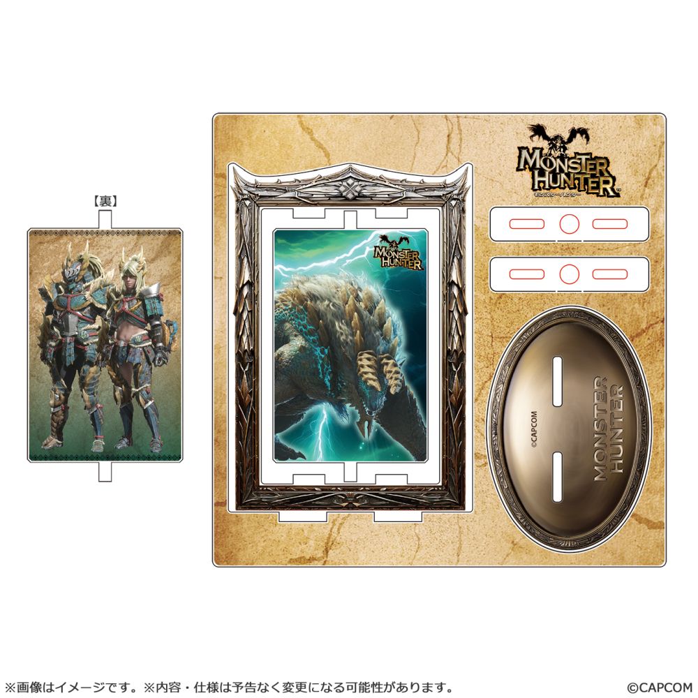 Monster Hunter Rotating Acrylic Stand Zinogre