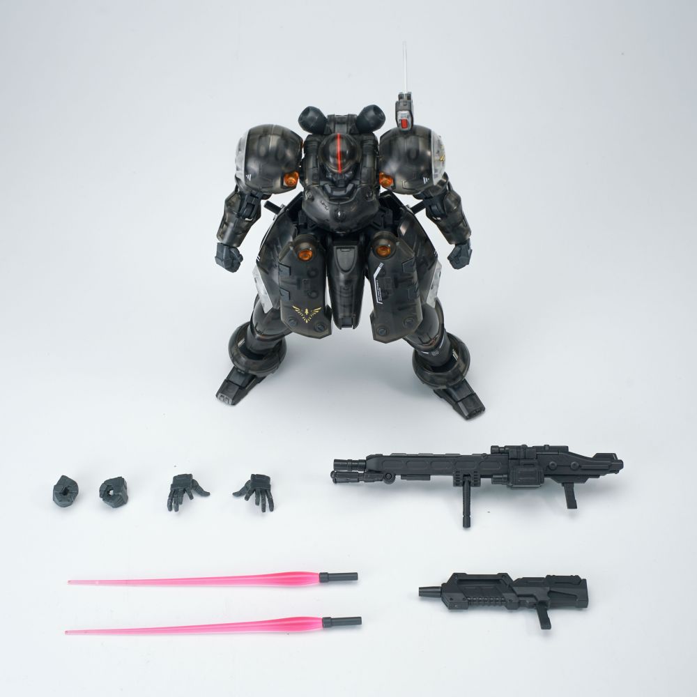 SHEIK MAINLAND ULTRA ACTION TROOPER SERIES ZA-11PS ZI-KRON 1/144 SCALE PLASTIC MODEL KIT (TRANSPARENT BLACK)