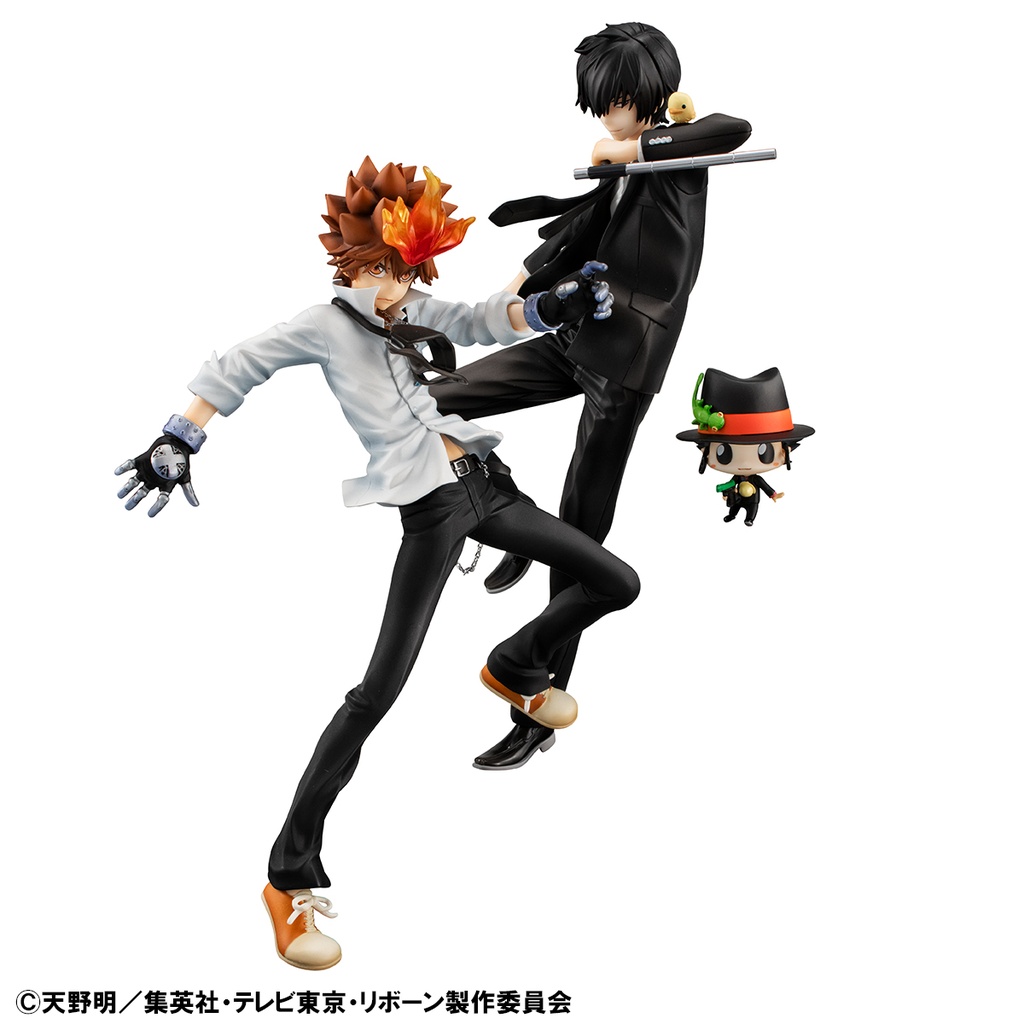 G.E.M. Series Katekyo Hitman Reborn! Tsunayoshi Sawada & Kyoya Hibari & Reborn set (Repeat)