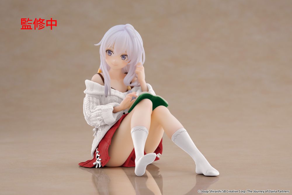 Wandering Witch: The Journey of Elaina Desktop Cute Figure - Elaina (Casual Clothes Ver.) Renewal