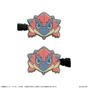 MONSTER HUNTER CHIBI STYLE Flocked Hair Clip: Rathalos