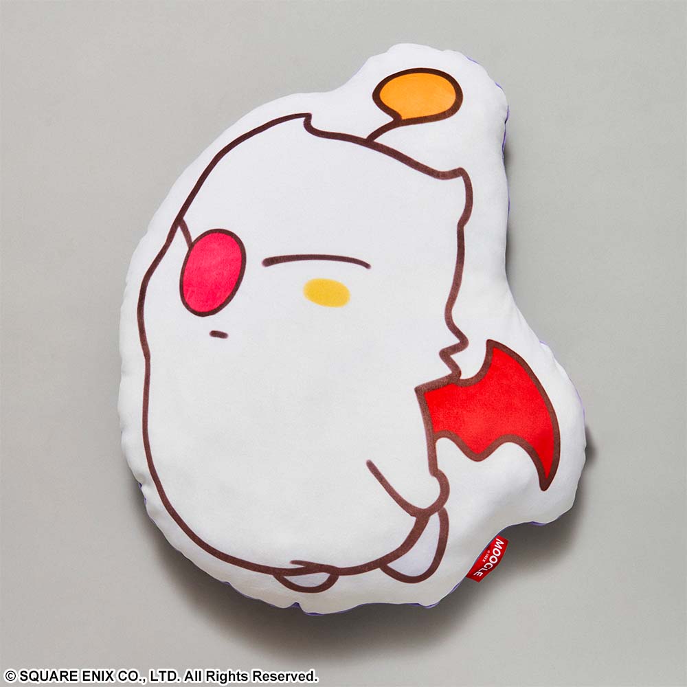 FINAL FANTASY Fluffy Fluffy Die-cut Cushion - MOOGLE
