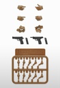 LAOP06: figma Tactical Gloves 2 - Handgun Set (Tan)