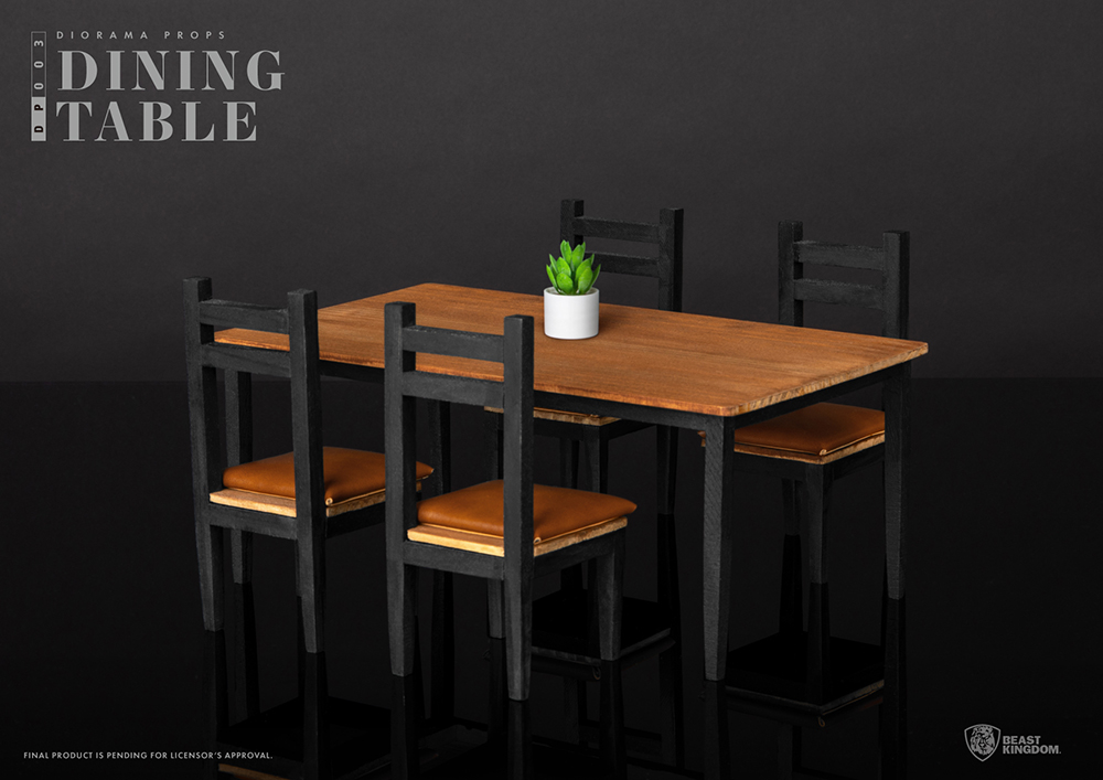 DP-003 DIORAMA PROPS DINING TABLE SET