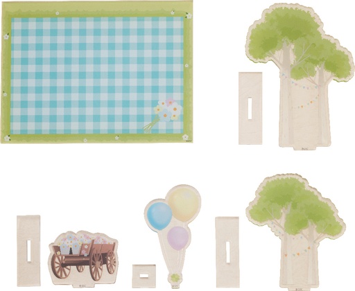 [G15959] Nendoroid More Acrylic Stand Decorations: Picnic