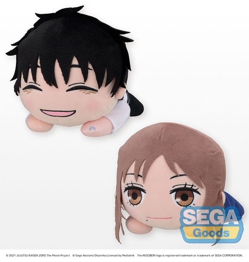 [SG50473] NESOBERI (Lay-Down) "Jujutsu Kaisen 0" SP Plush "Yuta Okkotsu & Rika Orimoto"