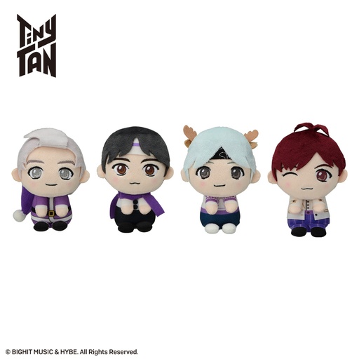 [SG50580] & you "TinyTAN" "Purple Holidays" MP Mascot "RM & Jin & SUGA & j-hope"
