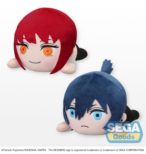 [SG51402] NESOBERI (Lay-Down) "Chainsaw Man" SP Plush "Makima & Aki"