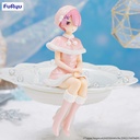 Re:ZERO -Starting Life in Another World- Noodle Stopper Figure -Ram Snow Princess Pearl Color ver.-