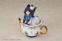 RIBOSE DLC SERIES "TEA TIME CATS" COW CAT NON-SCALE FIGURINE