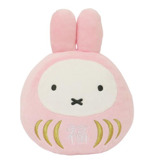 [SKG60397] Miffy Fuku Daruma Plush Cherry Blossom Color S