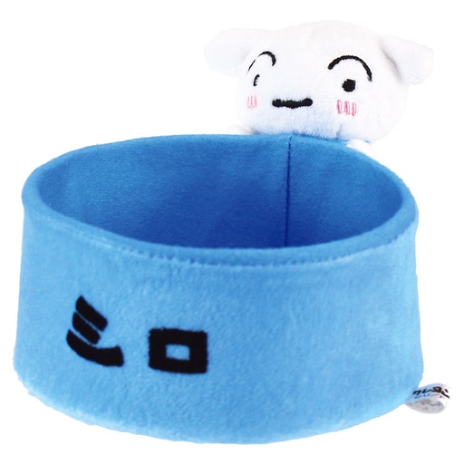 [TSF21877] Crayon Shin-chan Plush Accessory Case Shiro