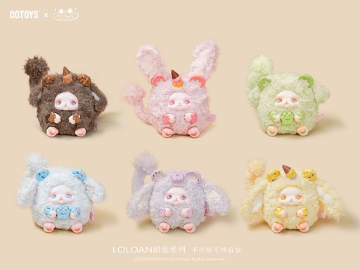 [CQT60312] CQTOYS x LOLOAN DESSERT SERIES TRADING PLUSH