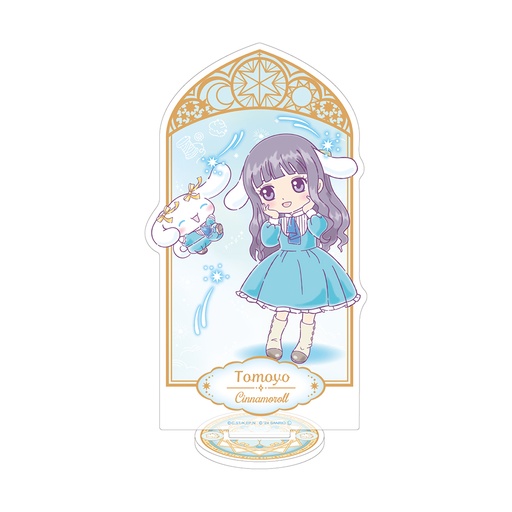 [ATH47268] Hologram Acrylic Stand "Cardcaptor Sakura" x Sanrio Characters 04 Daidouji Tomoyo x Cinnamoroll (Collaboration Illustration)
