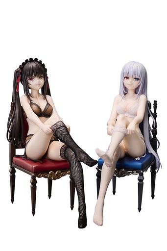 [CO11238] Date A Bullet Kurumi Tokisaki & White Queen 1/7 Complete Figure Set