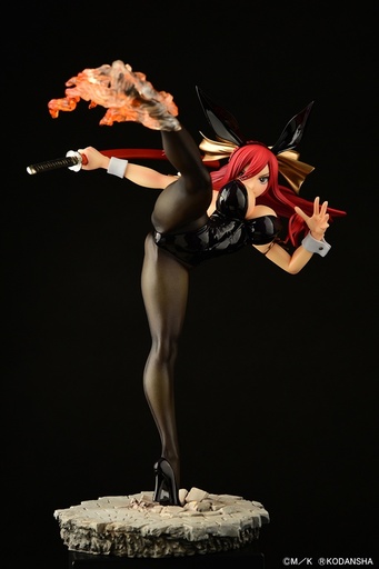 [OR85467] Erza Scarlet HIGH KICKver. Black Bunny