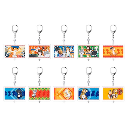 [DI89079] Ramen Akaneko Connecting Acrylic Keychain
