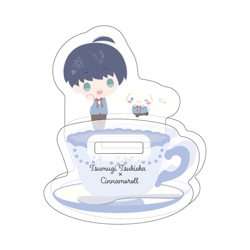 [ATH49509] Yurayura Acrylic Stand "A3!" x Sanrio Characters 19 Tsukioka Tsumugi x Cinnamoroll (Mini Character Illustration)
