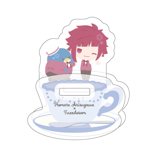 [ATH49512] Yurayura Acrylic Stand "A3!" x Sanrio Characters 22 Arisugawa Homare x Tuxedosam (Mini Character Illustration)