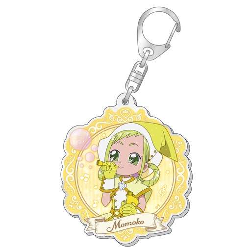 [CR11058] Ojamajo Doremi Dokkaan! Lame Acrylic Key Chain Soap Bubble Ver. Asuka Momoko