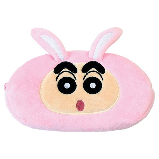 [TSF23491] Crayon Shin-chan Plush Face Pen Pouch Rabbit