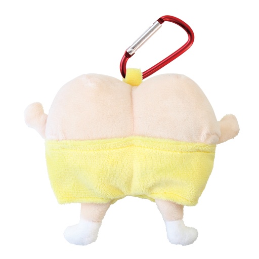 [TSF23669] Crayon Shin-chan Plush Fastener Mascot with Carabiner Ketsudake-seijin