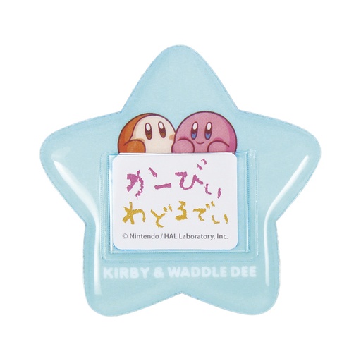 [TSF24365] Kirby's Dream Land Name Badge Hoshigumi Kirby & Waddle Dee