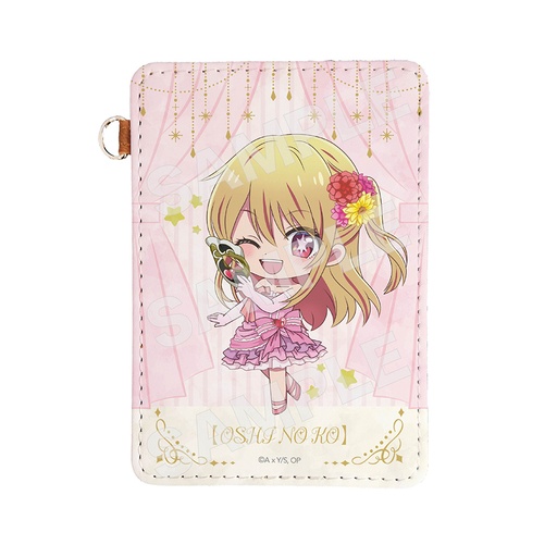 [CSF09842] Oshi no Ko Leather Pass Case 09 Ruby (Masquerade Ver.)