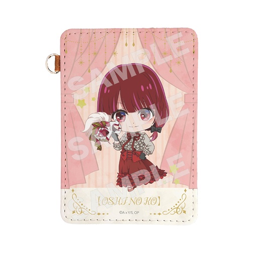 [CSF09843] Oshi no Ko Leather Pass Case 10 Arima Kana (Masquerade Ver.)