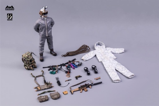 [HI68065] HASUKI SALVO SERIES SA03 SIERRA PHANTOM 1/12 SCALE ACTION FIGURE