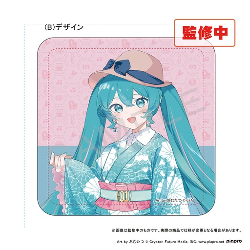 [KSK92198] Hatsune Miku x Koshu Inden Mini Hand Towel B Design