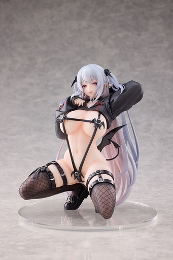[EF64005] White Hair Hoodie Succubus Deluxe Edition