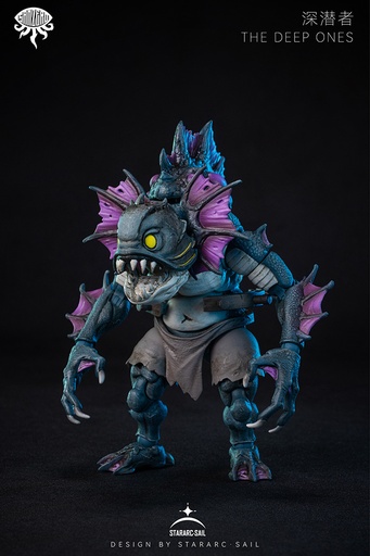 [SAT82004] STARARC TOYS SAN ZERO SERIES THE DEEP ONES ACTION FIGURE (PURPLE)
