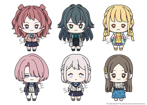[PJ82126] Nyokinto Gakuen IDOLM@STER Mascot Figure Vol. 1 (6 Types)