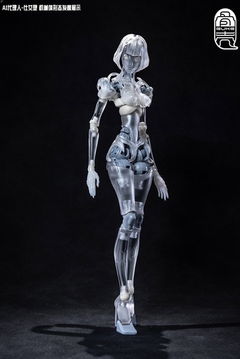 [GGF71458] GUKE GONG FANG GK01FEC1 AI AGENT MAIDEN TYPE C1 TRANSPARENT VER. 1/12 ACTION FIGURE BODY