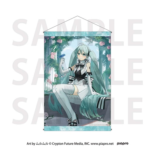 [ED31551] Piapro Characters Hatsune Miku Symphony Collaboration Cafe After Party in Yokohama B2 Tapestry Hatsune Miku