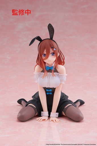 [T40347] The Quintessential Quintuplets 3 Desktop Cute Figure - Miku Nakano (Bunny Ver.)