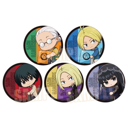 [BLH56979] Trading Can Badge "Sakamoto Days" GyuGyutto