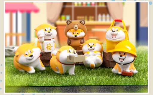 [DW09302] DODOWO SHIBA INU GOU QI PUPPY CROSSING SERIES TRADING FIGURE