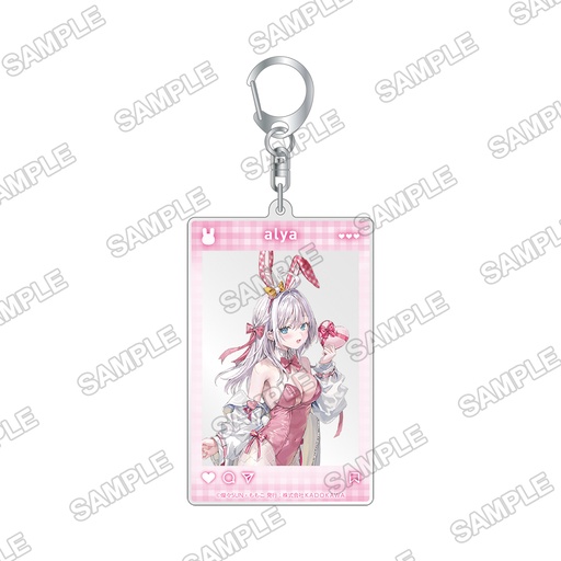 [KK41040] Alya Sometimes Hides Her Feelings in Russian SNS Style Acrylic Key Chain Alya Bunny Ver.