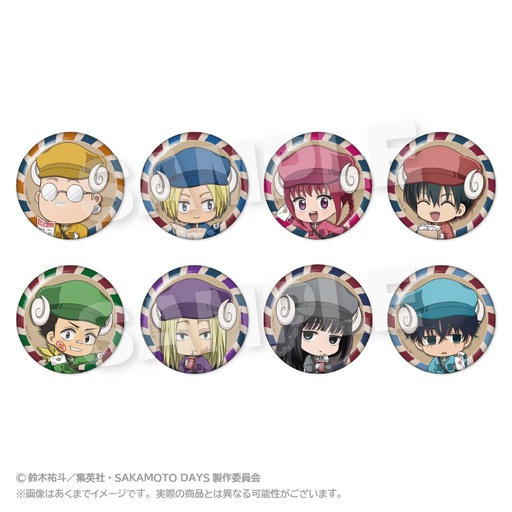 [STN67122] Sakamoto Days Trading Can Badge Otodoke Mail Ver.